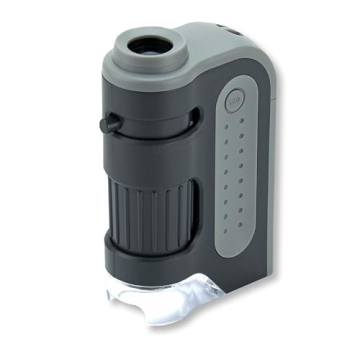 Carson MicroBrite Plus 60x-120x LED Pocket Microscope