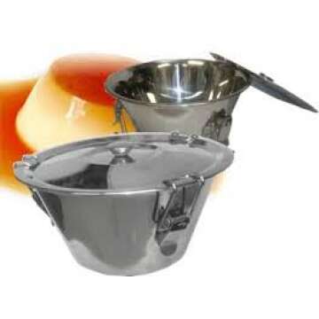Flanera Large Flan Maker - Premium Stainless Steel Dessert Tool