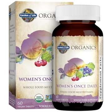Organic Women's Multivitamin - Once Daily Supplement