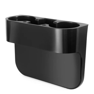 Portable Car Cup Phone Holder Organizer Black