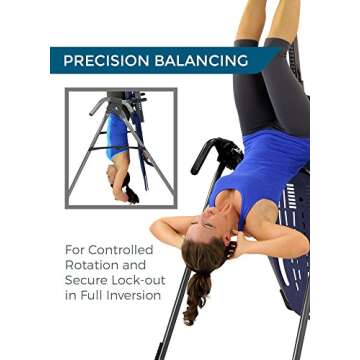 Teeter EP-560 Ltd. Inversion Table for Back Pain Relief