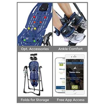 Teeter EP-560 Ltd. Inversion Table for Back Pain Relief