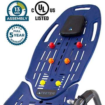Teeter EP-560 Ltd. Inversion Table for Back Pain Relief