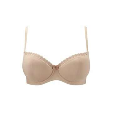 Cleo by Panache Womens Juna Balconnet Balconette Bra, Nude, 36DD US