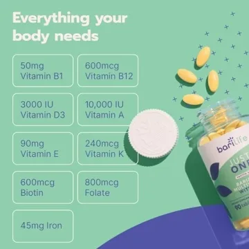 Just One Bariatric Multivitamin with Iron - Daily Support