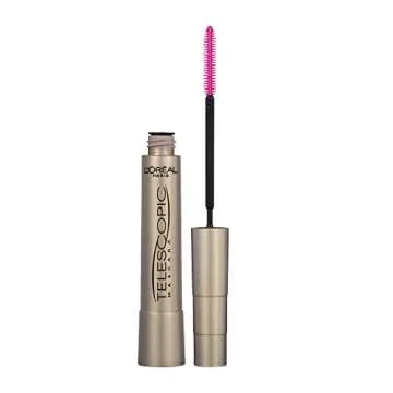 L'Oreal Paris Telescopic Mascara Bundle - Waterproof Lengthening 0.27 Fl Oz. & Original Lengthening 0.27 Fl Oz.