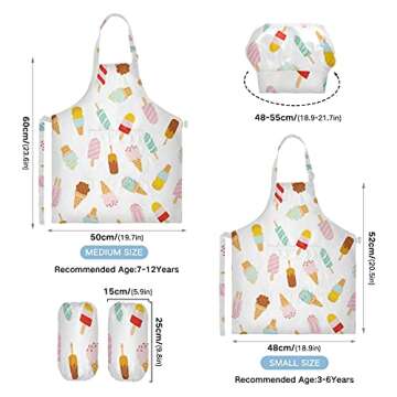 Soderhamn Kids Adjustable Apron Set for Creative Fun