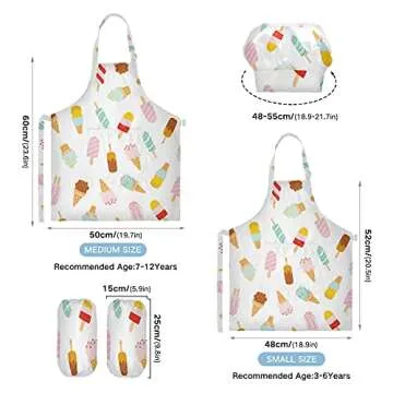 Soderhamn Kids Adjustable Apron Set for Creative Fun