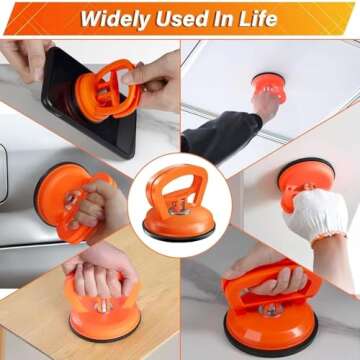 Car Dent Puller 3 Pack for Easy Dent Removal Tools