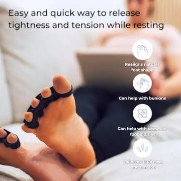 Therapeutic Toe Spacer | Improve Foot Health & Comfort