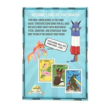Goat Lords: Hilarious Card Game for Ages 8 and Up
