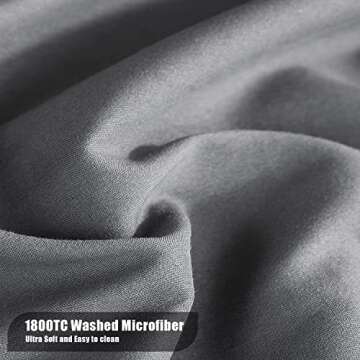 MOONQUEEN 2-Pack Baby Fitted Crib Sheets - Soft Breathable Microfiber Toddler Nursery Sheet Set for ...