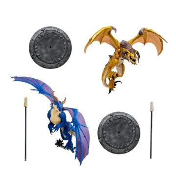McFarlane Bronze Proto-Drake & Blue Drakes 2pk Figures