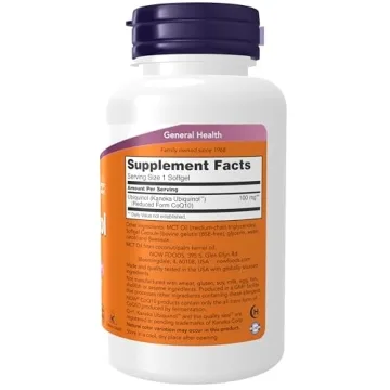 NOW Ubiquinol 100 mg for Energy & Heart Health
