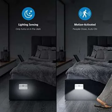 AMIR Mini Motion Sensor Light - Cordless LED Night Light