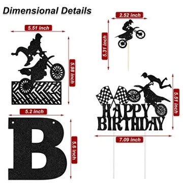 Zonon Dirt Bike Party Supplies for Unforgettable Birthdays