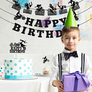 Zonon Dirt Bike Party Supplies for Unforgettable Birthdays