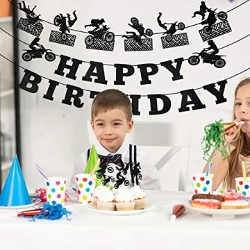Zonon Dirt Bike Party Supplies for Unforgettable Birthdays