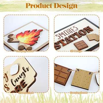 Beautiful 10 Pcs Camping Tray Decor for Cozy Spaces