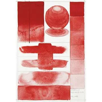 QoR Artist Watercolors by GOLDEN, Cadmium Red Medium, 11 ml Tube, Professional Watercolor Paint, Semi-Opaque