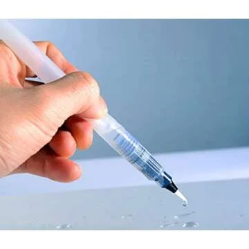 Xpassion 6-Piece Water Brush Pen Set, White