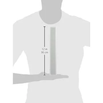 Amazon Basics 3-Ring Binder, 1-Inch - White, 4-Pack