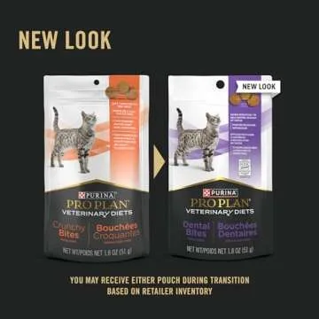 Purina Pro Plan Veterinary Diets Dental Bites Cat Treats - 1.8 oz. Pouch