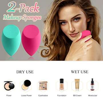 Makeup Sponge Beauty Sponges for Flawless Application