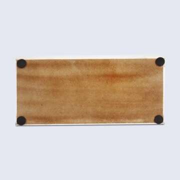 Handicrafts Home Handmade Classic Pattern Decorative Box - Storage Organizer, Decor Centrepiece, Memory Keepsakes, Home Decor - Boho Style Treasure Box, Multipurpose Gift - White, 10x4.5x2.5