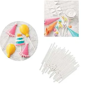 200 Premium 4 Inch Lollipop Sticks for Delicious Treats
