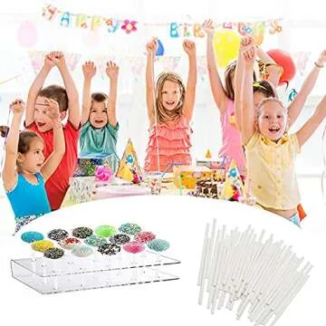 200 Premium 4 Inch Lollipop Sticks for Delicious Treats