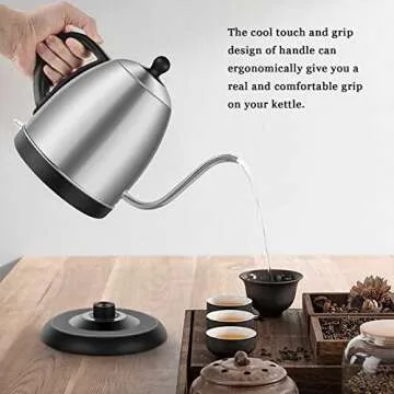 Stariver Electric Gooseneck Kettle for Coffee & Tea