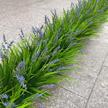 Alyptus 24 Bundles Artificial Plants Outdoor Decor