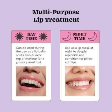 Glossmetics Strawberry Crème Lip Glaze - Hydrating Lip Mask