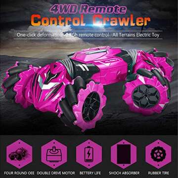 NQD Gesture Sensing RC Car - Fun Gift for Girls