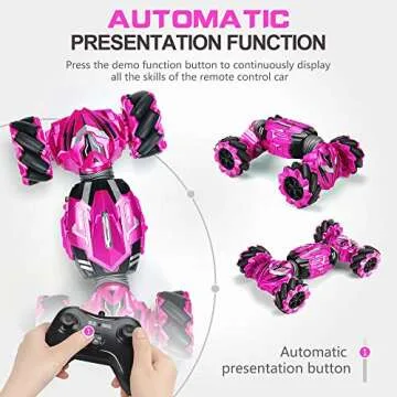 NQD Gesture Sensing RC Car - Fun Gift for Girls