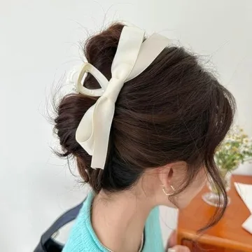 Papasgix Big Bow Hair Claw Clips for Women and Girls