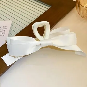Papasgix Big Bow Hair Claw Clips for Women and Girls