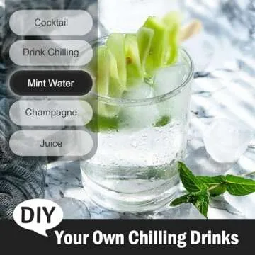Ice Cube Trays - Easy Release with Spill-Resistant Lids