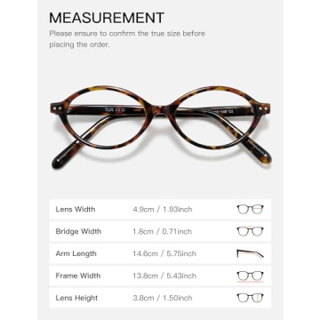 TIJN Blue Light Blocking Glasses for Stylish Eye Protection