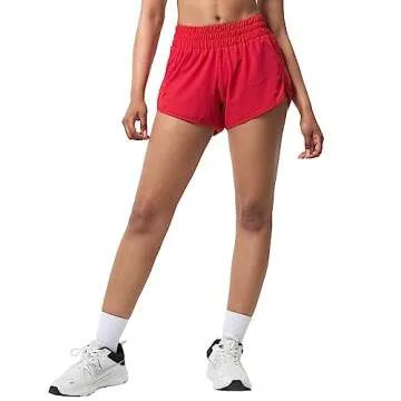 Aurefin Women's Quick Dry Athletic Shorts with Pockets