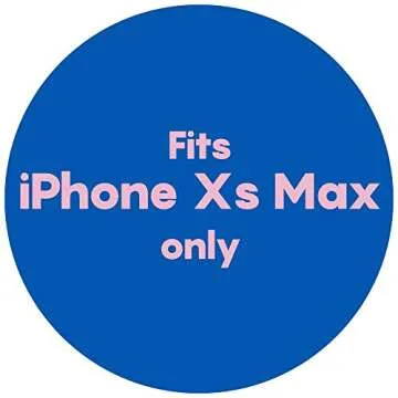 CASETiFY Clear Grip iPhone Xs Max Case Ultra Slim Transparent Hard Back Cover and Glossy Clear Shockproof Drop Proof Bumper Wireless Charging Compatibility for Apple iPhone Xs Max Case (2018)