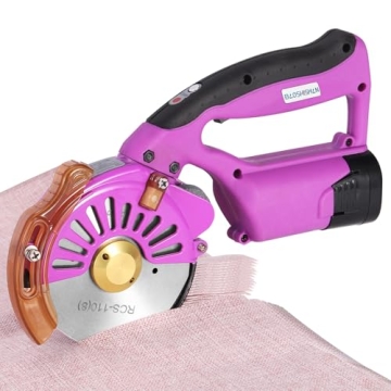 BAOSHISHAN Electric Fabric Rotary Cutter - Cordless Efficient Fabric Cutting Machine