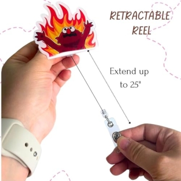 Cute Nurse Badge Reel Set for Fun ID Accessories