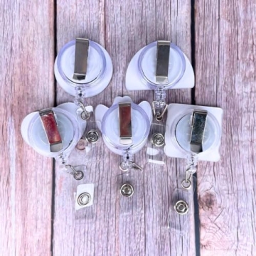 Cute Nurse Badge Reel Set for Fun ID Accessories