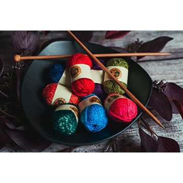 Lion Brand Yarn Lion Brand Bonbons 680 Crayons