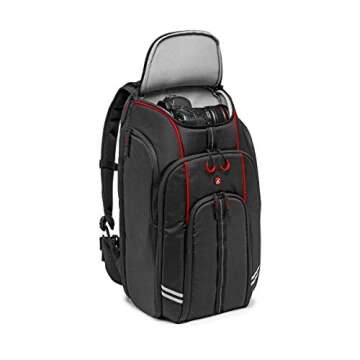 Manfrotto MB BP-D1 DJI Professional Video Equipment Cases Drone Backpack (Black),22" x 13" x 19"