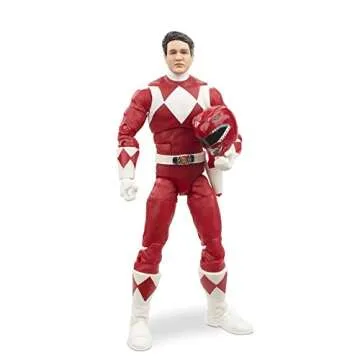 Power Rangers E7755 Lightning Collection 6" Mighty Morphin Red Ranger Collectible Action Figure Toy with Accessories