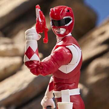 Power Rangers E7755 Lightning Collection 6" Mighty Morphin Red Ranger Collectible Action Figure Toy with Accessories
