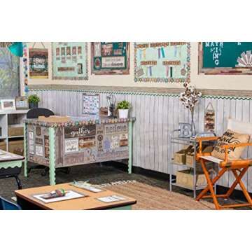 Durable White Wood Bulletin Board Roll Ideal for Educators